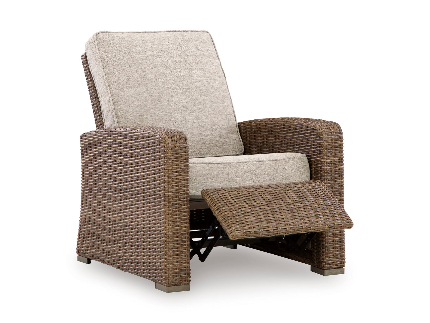 Laguna Heights Beige 3-Piece Outdoor Seating Set (Sofa, Loveeat & Recliner) - Ornate Home