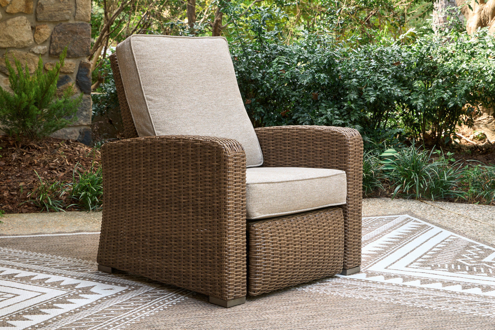 Laguna Heights Beige 5-Piece Outdoor Seating Set - Ornate Home