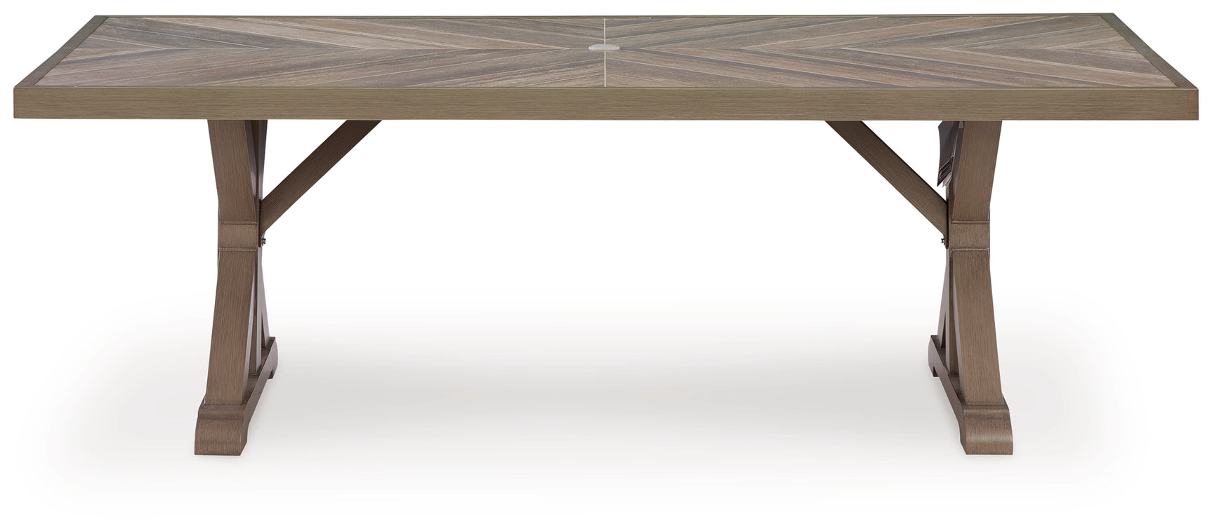 Laguna Heights Beige Outdoor Dining Table - Ornate Home