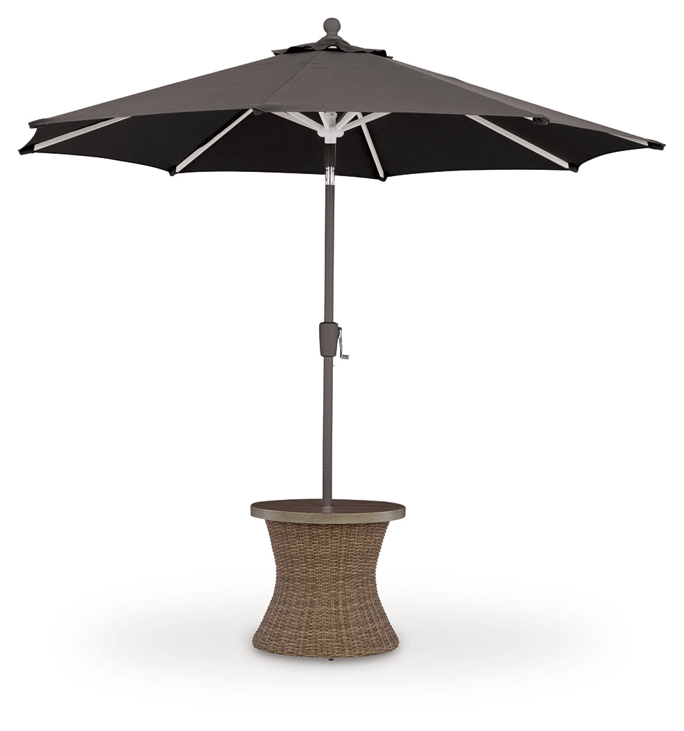 Laguna Heights Beige Outdoor End Table - Ornate Home