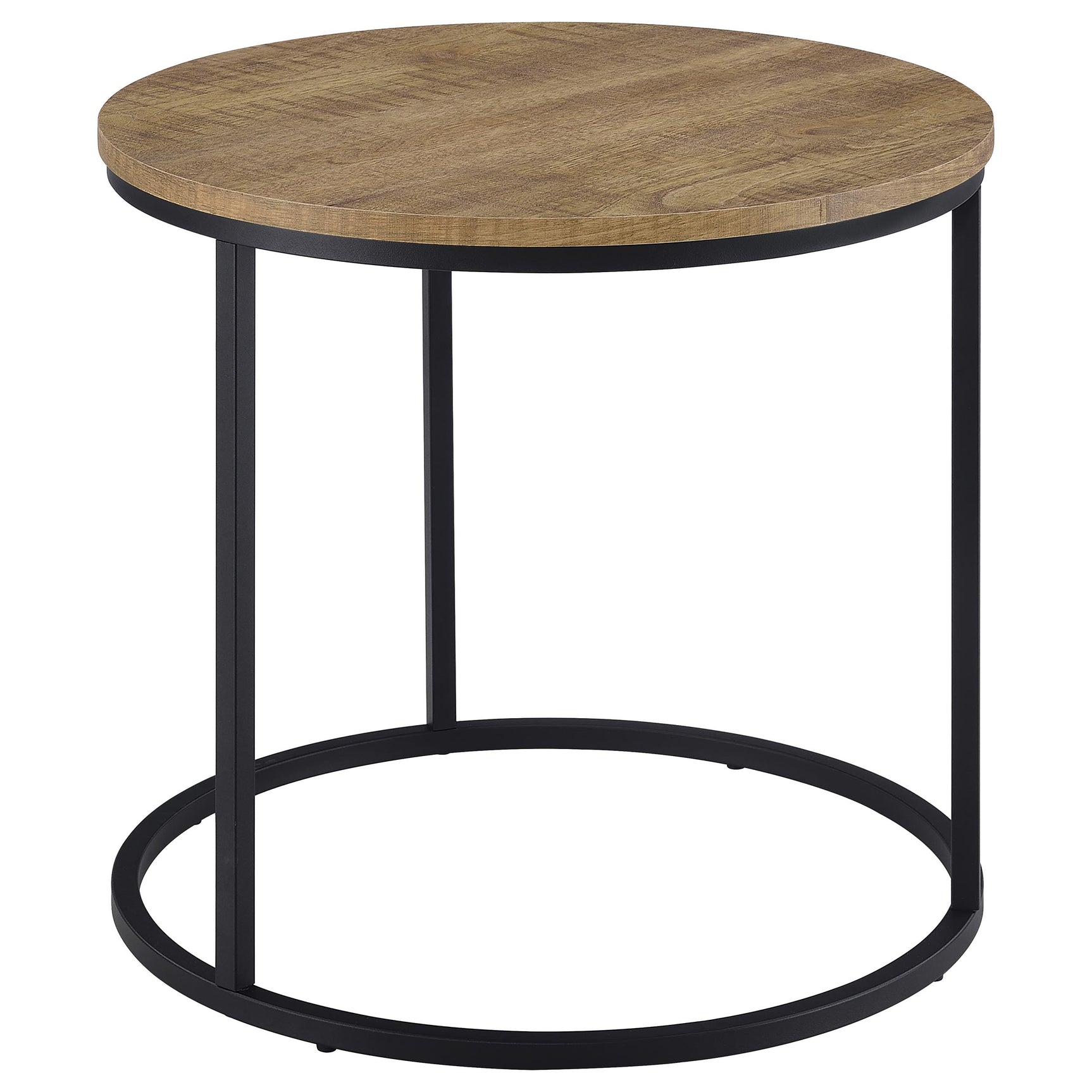 Lainey Mango Round Occasional Side End Table - Ornate Home
