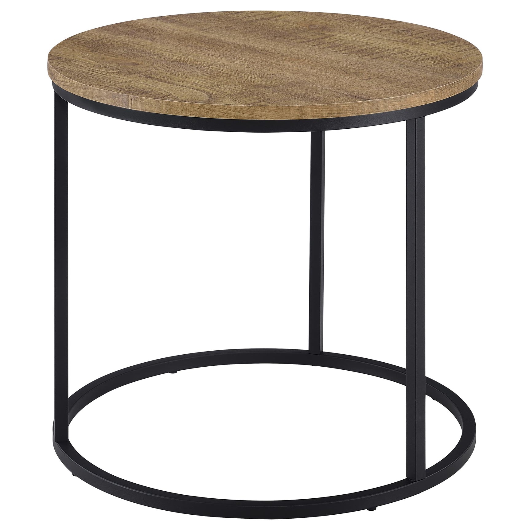 Lainey Mango Round Occasional Side End Table - Ornate Home