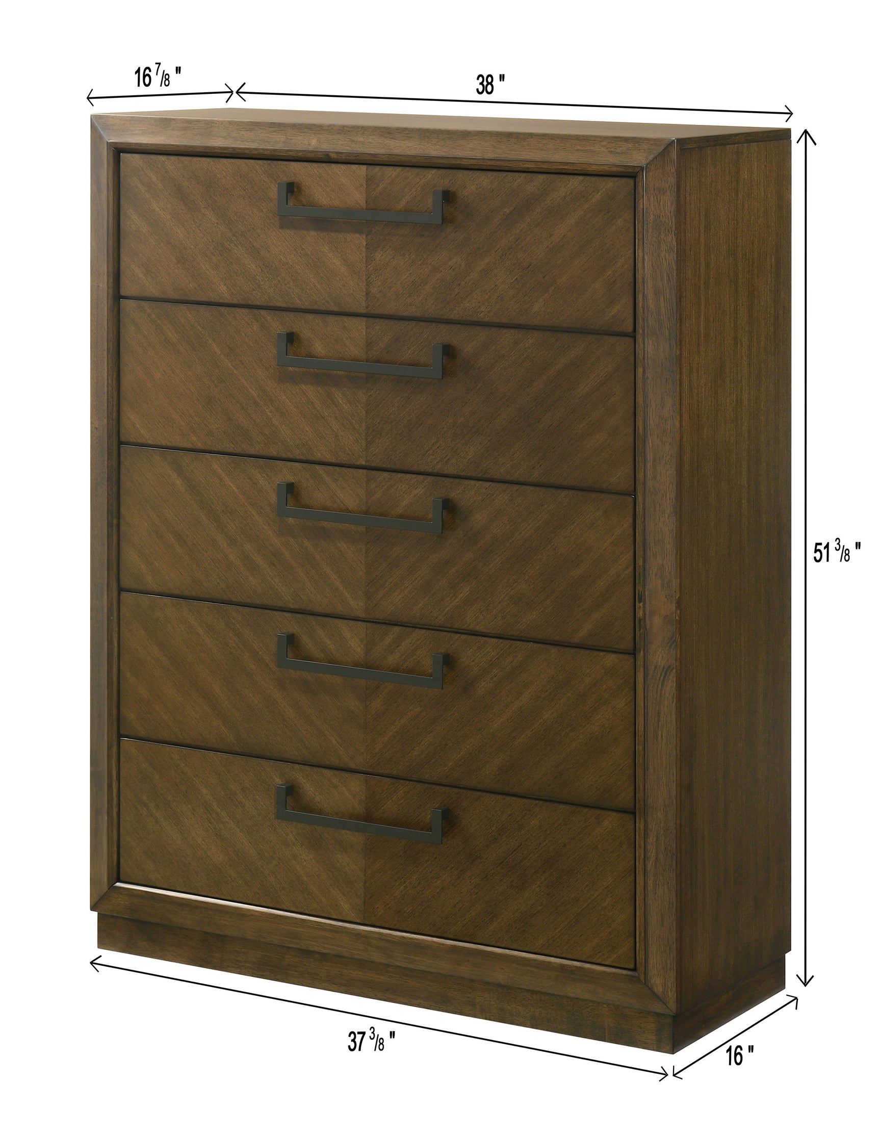 Lakecrest Brown Chest - Ornate Home
