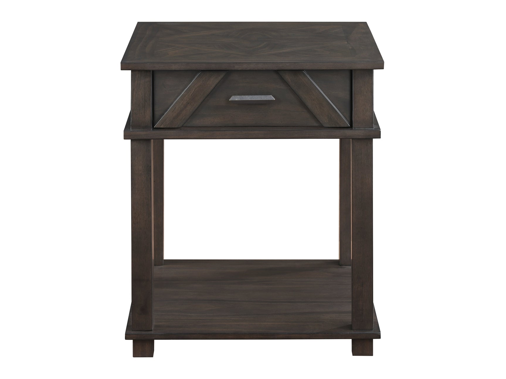 Lakeside Brown End Table - Ornate Home