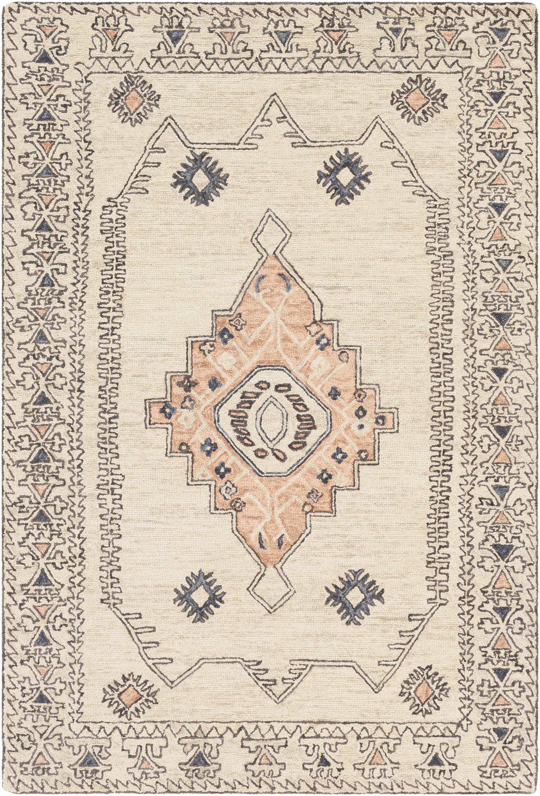 Laketon Wool Area Rug - Ornate Home