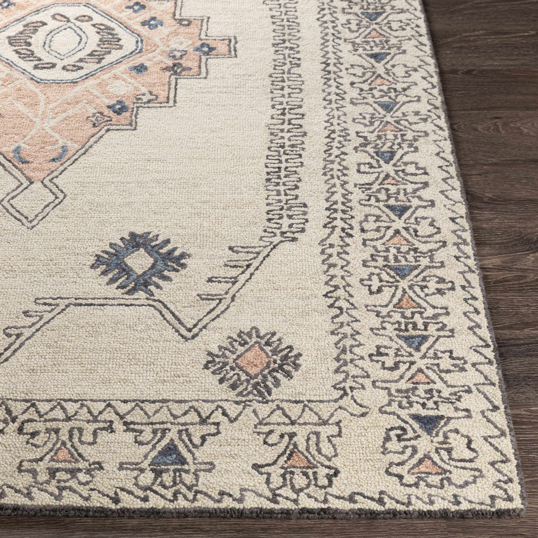 Laketon Wool Area Rug - Ornate Home