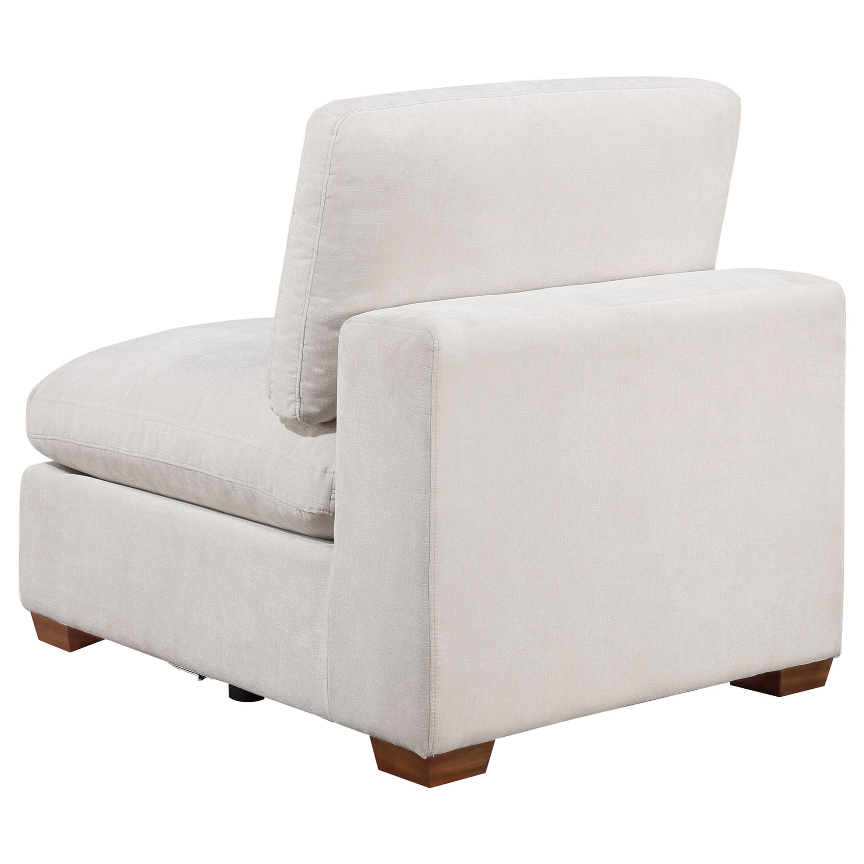 Lakeview Ivory Armless Chair - Ornate Home