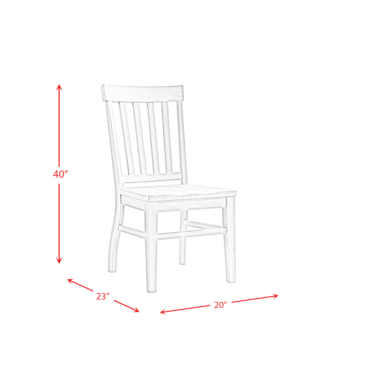 Lakeview White/Natural/Grey 5-Piece Rectangular Dining Set - Ornate Home