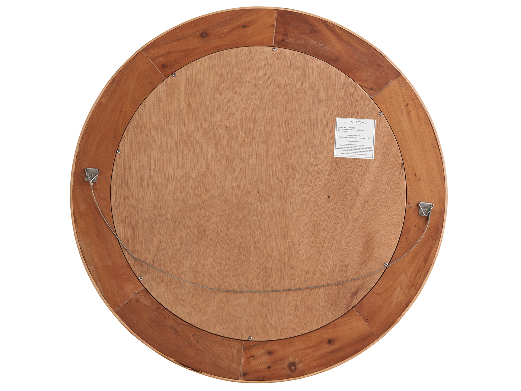 Lakeway Natural Rattan Mirror - Ornate Home