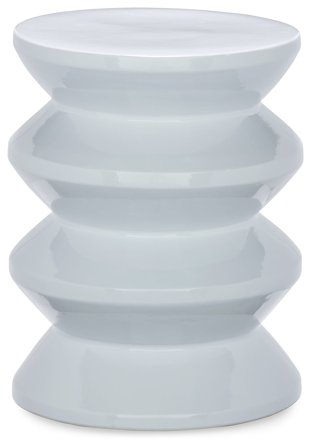 Lakiness White Stool - Ornate Home