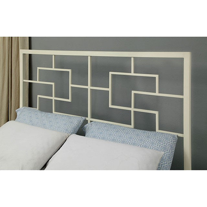 Lala White E.King Bed - Ornate Home
