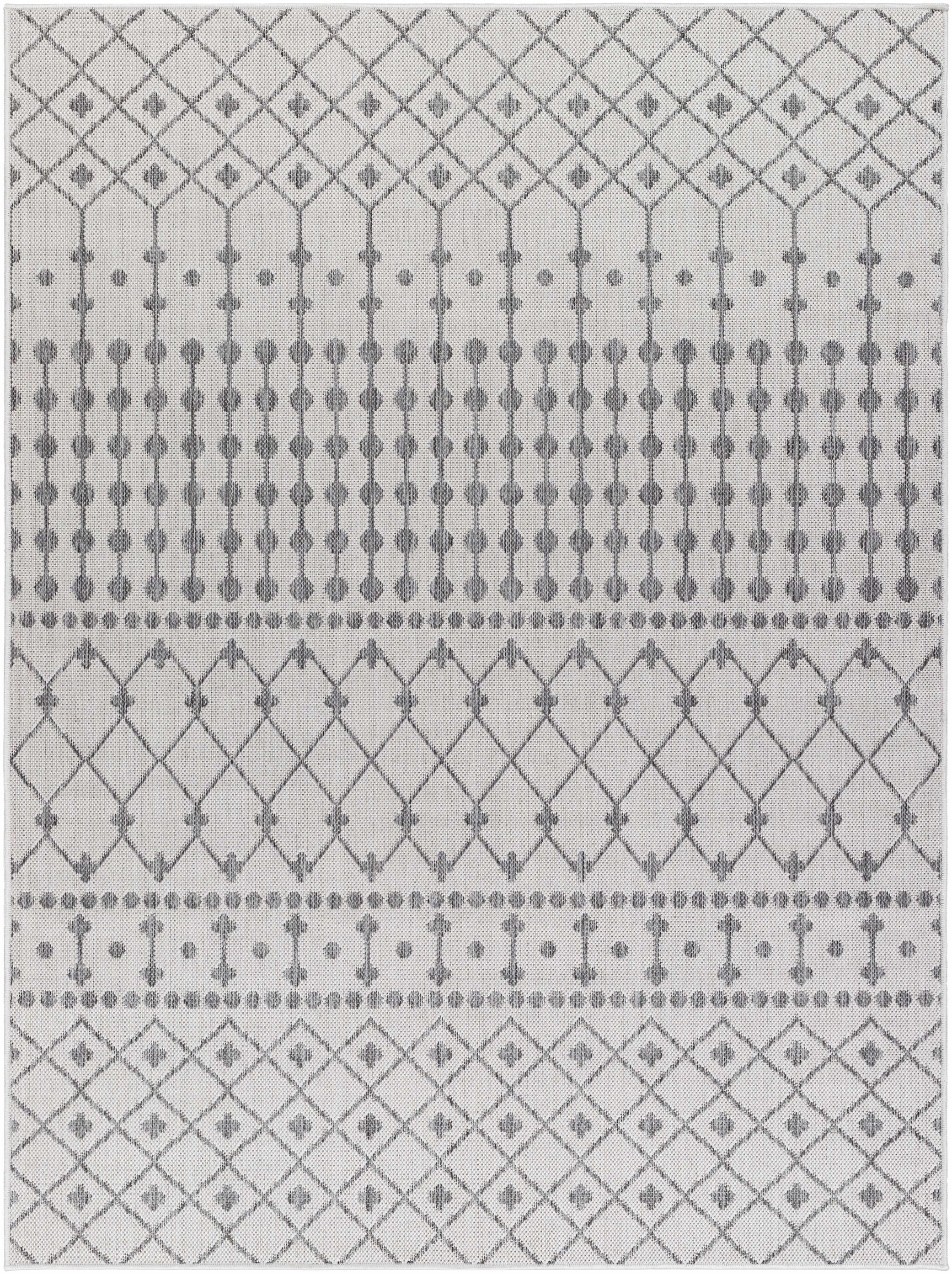 Lali Light Gray Outdoor Area Rug - Clearance - Ornate Home
