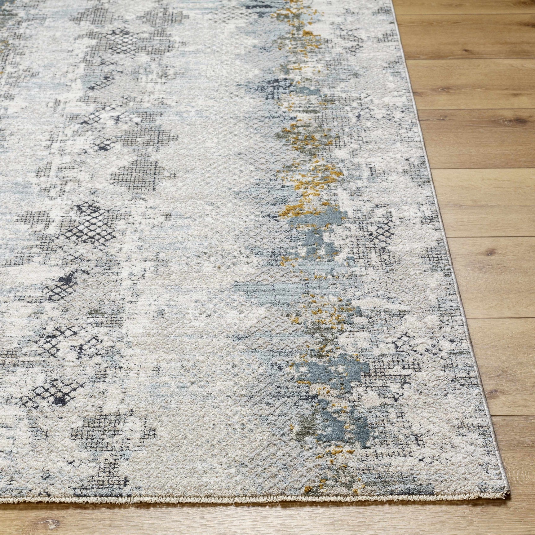 Lalo Textured Rug with Fringes - Ornate Home