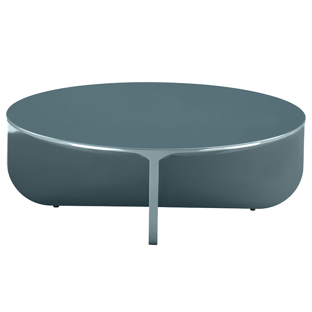 Lamond Teal High Gloss Coffee Table - Ornate Home