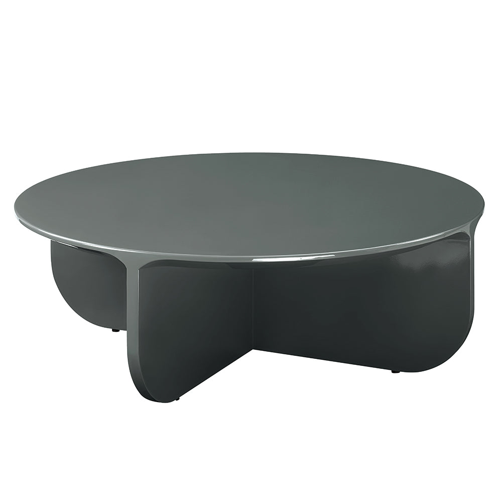 Lamond Teal High Gloss Coffee Table - Ornate Home