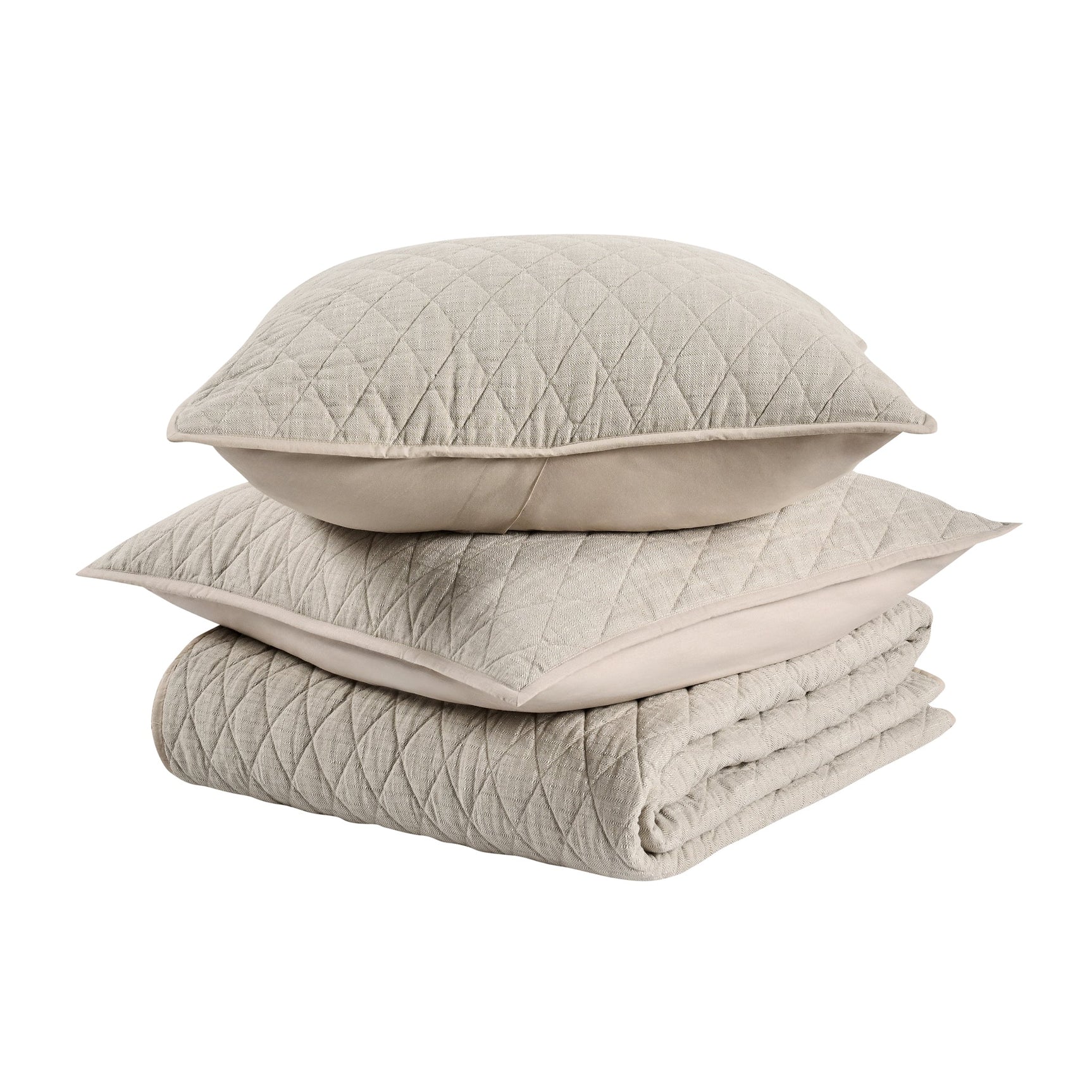 Lana Natural Quilt Collection - Ornate Home