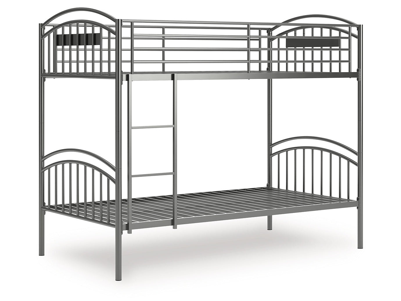 Lanceburg Gray Twin/Twin Bunk Bed w/Ladder (Online Special Price) - Ornate Home
