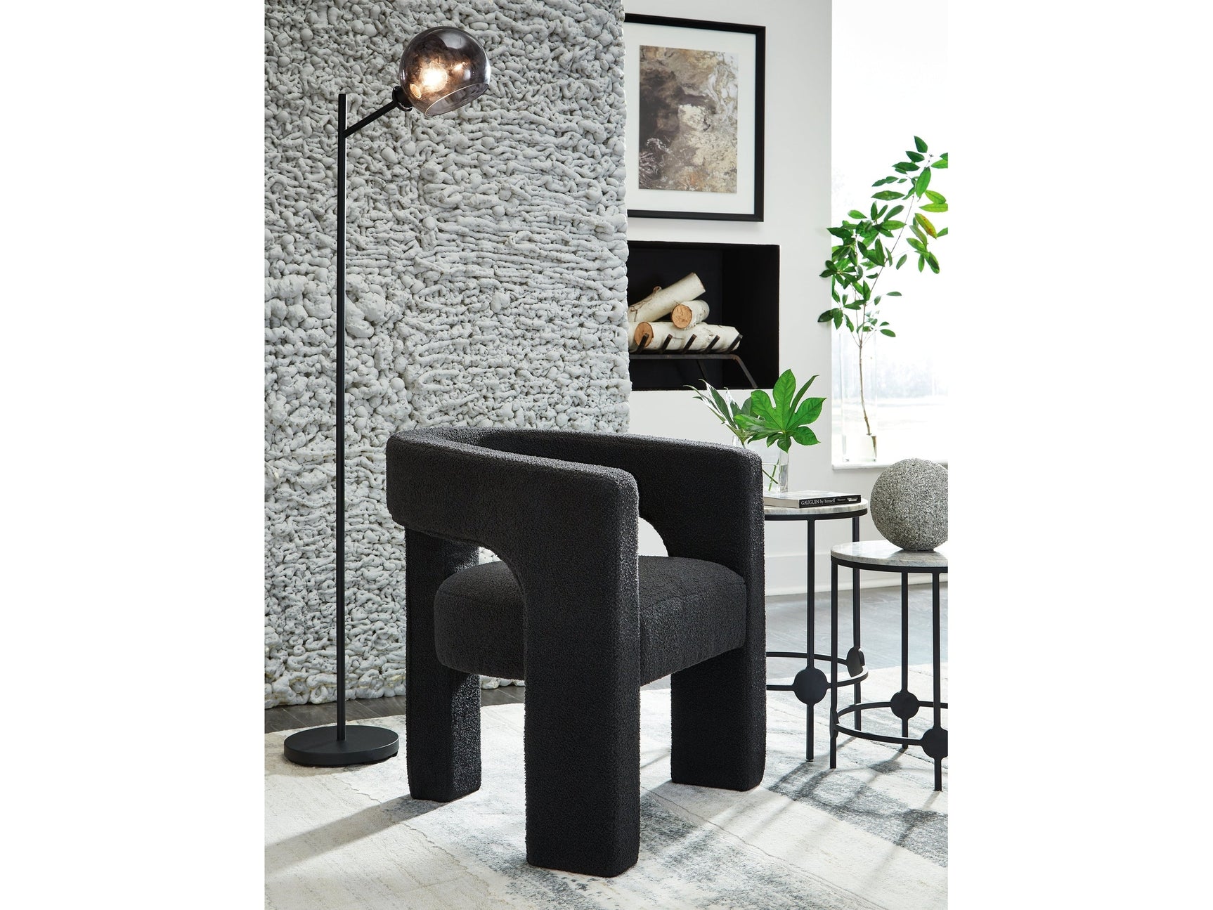 Landick Ebony Accent Chair (Online Special Price) - Ornate Home