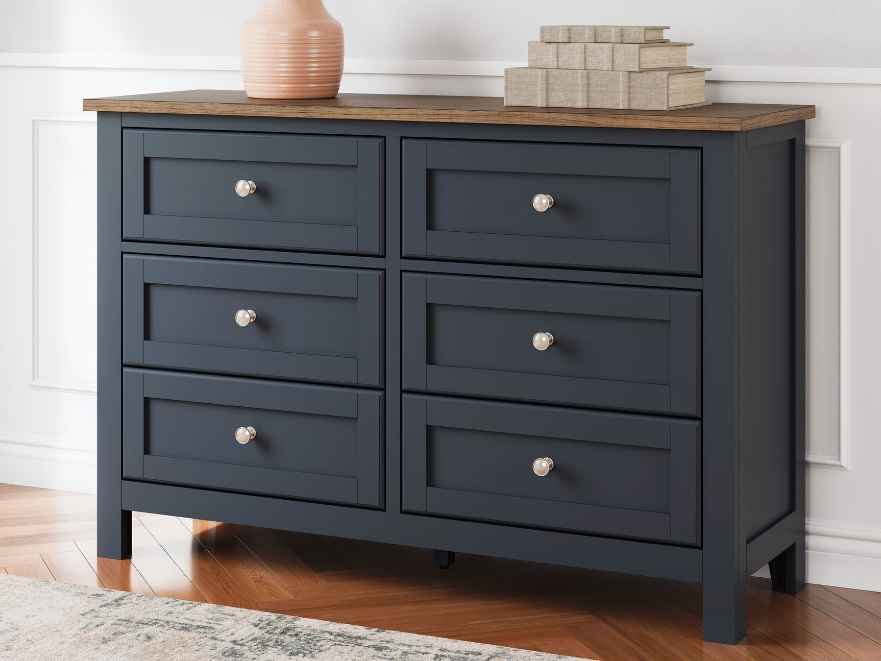 Landocken Brown/Blue Dresser - Ornate Home