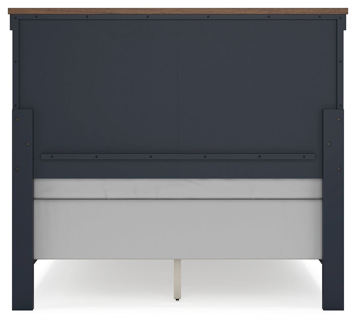 Landocken Brown/Blue Full Panel Youth Bed (Online Special Price) - Ornate Home