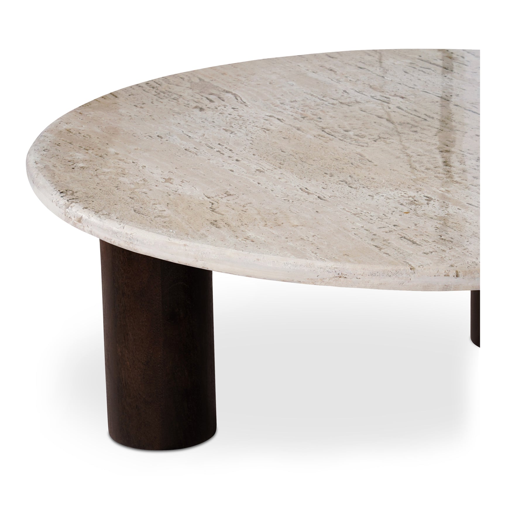 Landon Beige Travertine Coffee Table - Ornate Home