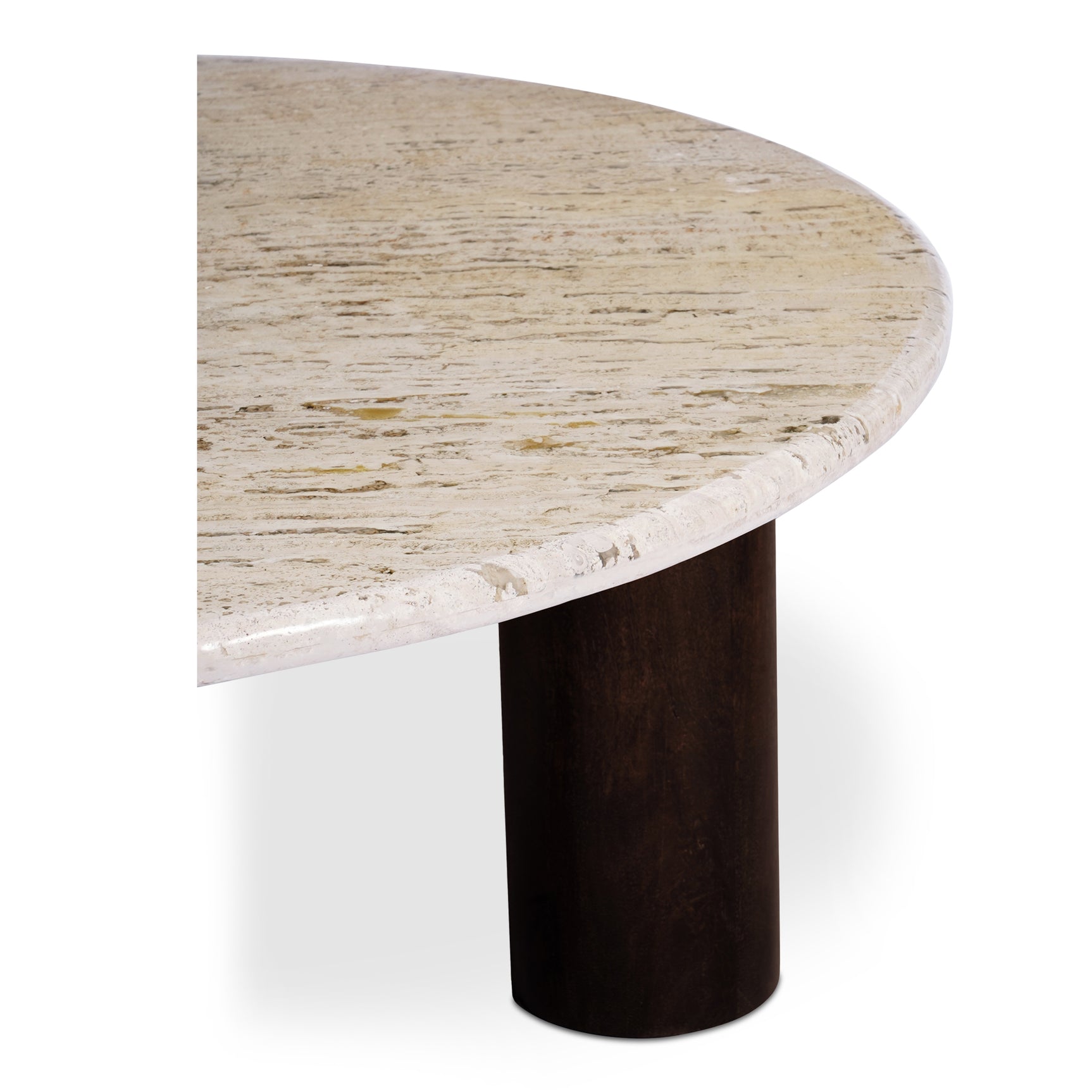 Landon Beige Travertine Coffee Table - Ornate Home