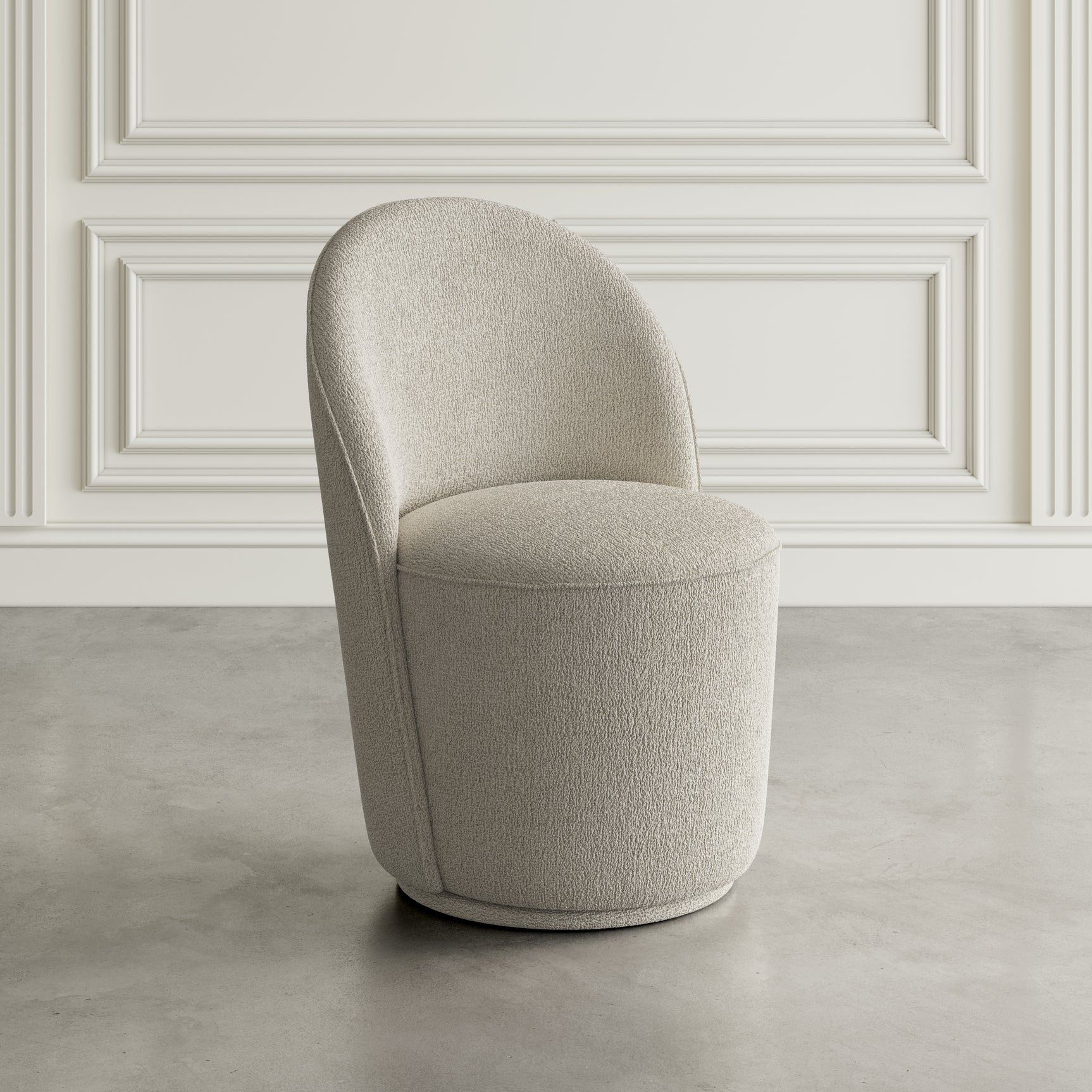 Landon Grey Swivel Dining Chair (Set of 2) - Ornate Home