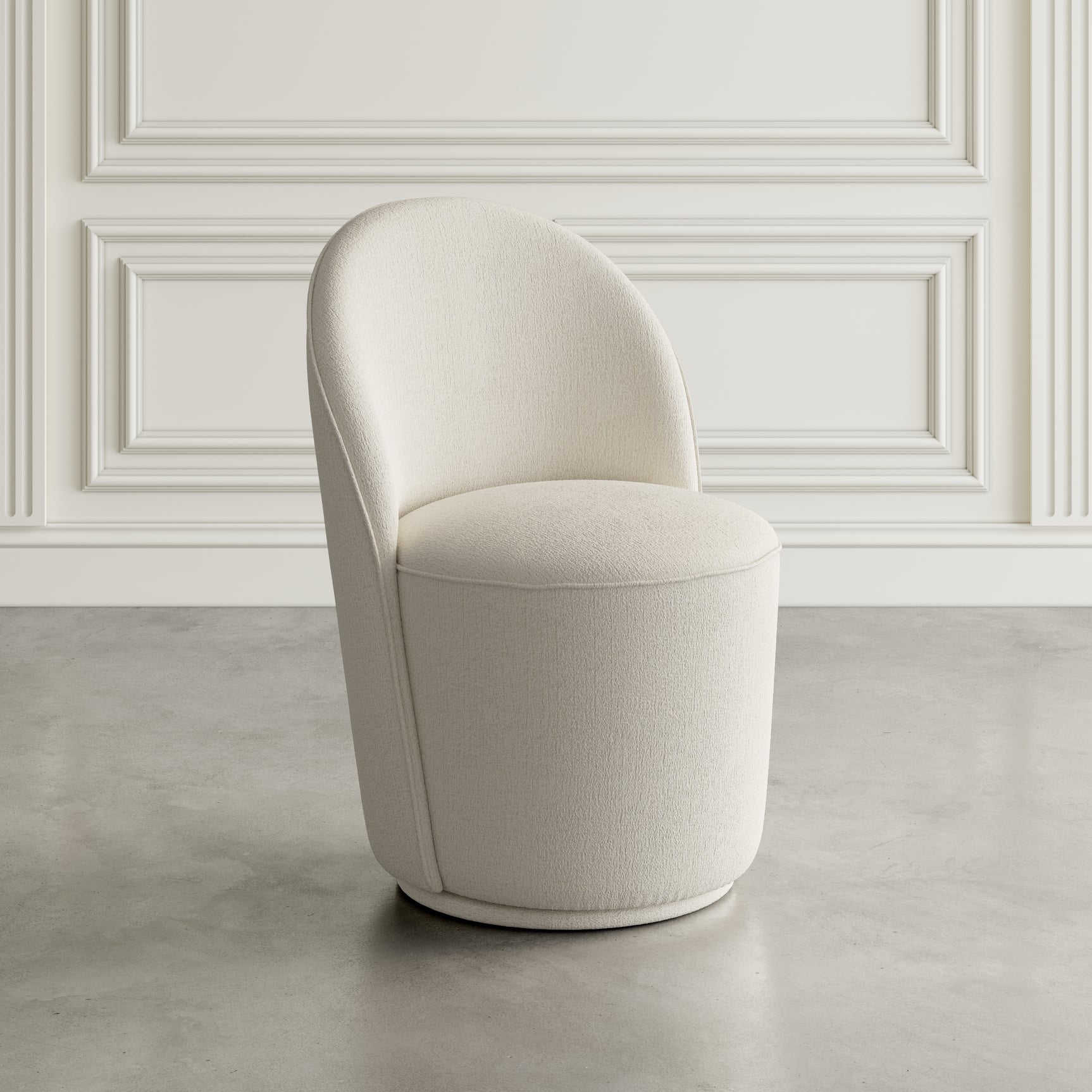 Landon Natural Swivel Dining Chair (Set of 2) - Ornate Home