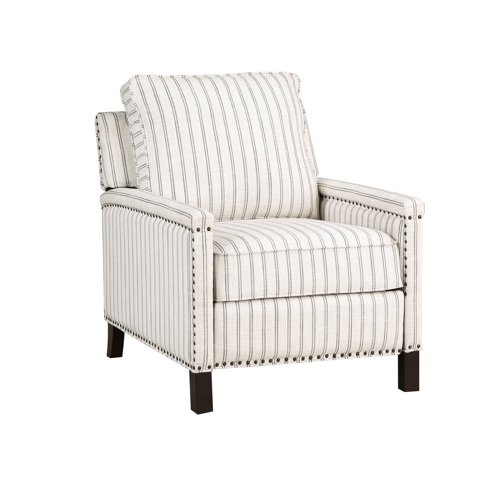 Landrum Beige/Gray Reclining Chair - Ornate Home