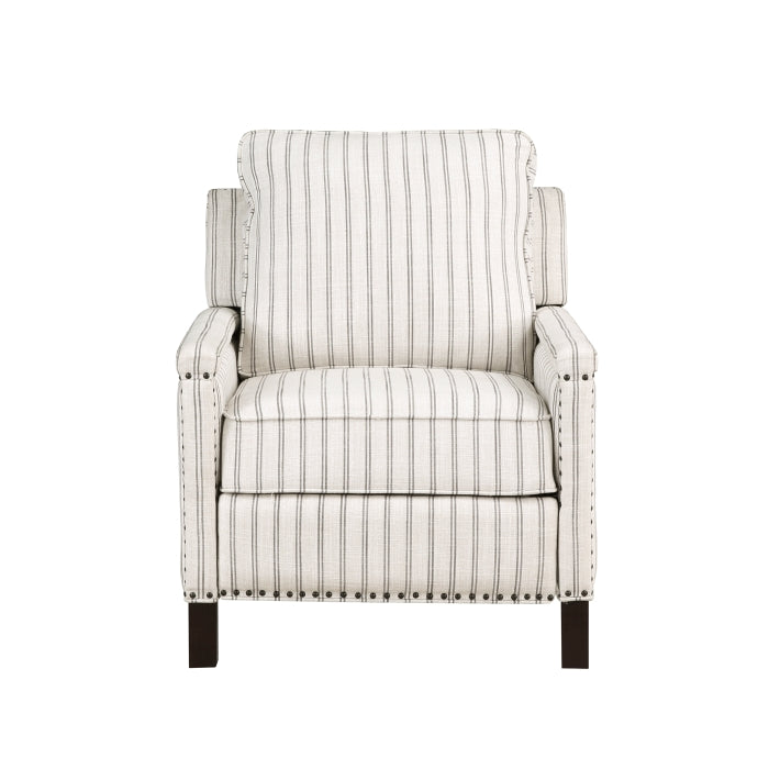 Landrum Beige/Gray Reclining Chair - Ornate Home