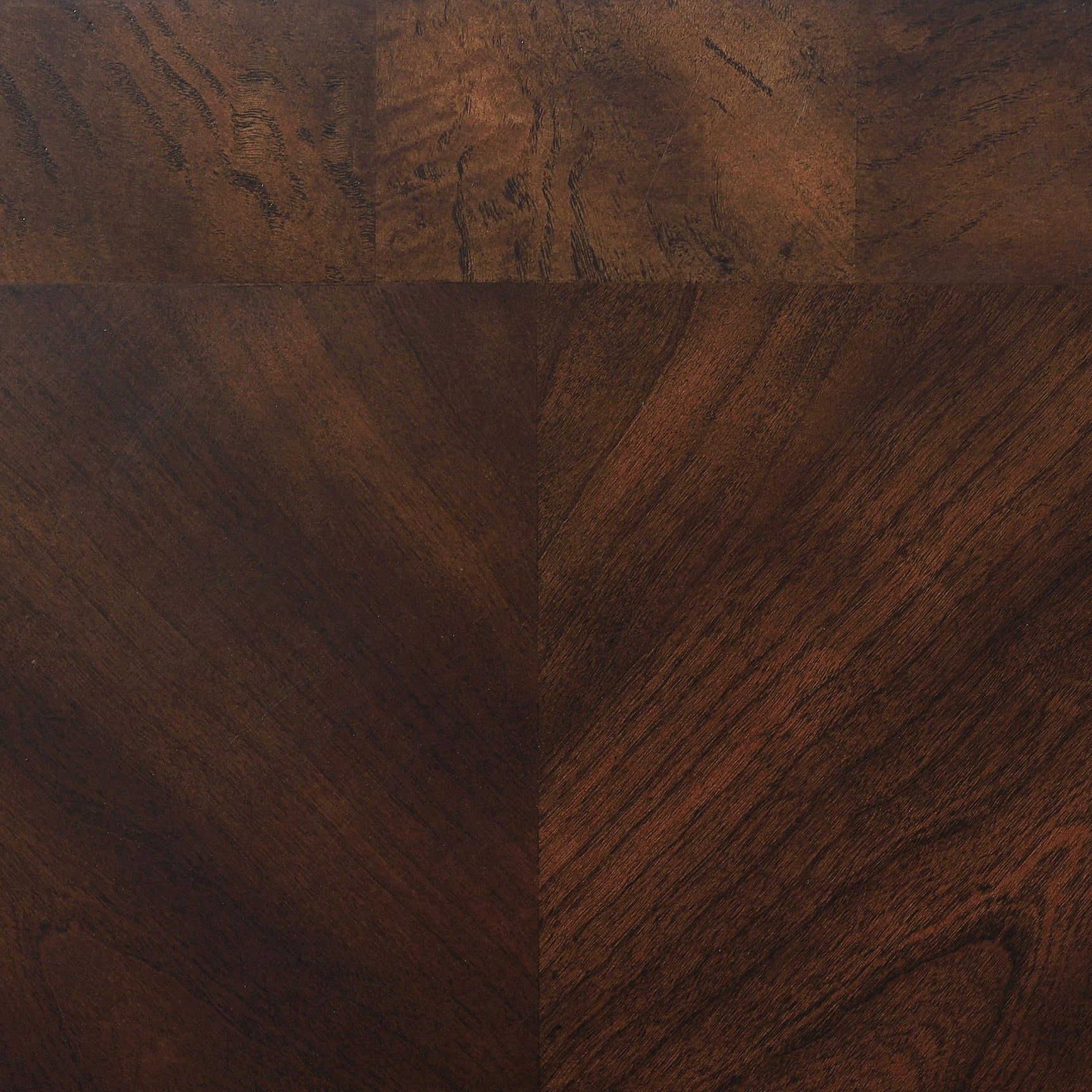 Laney Dark Merlot 2-piece Glass Top Coffee and End Table Set - Ornate Home