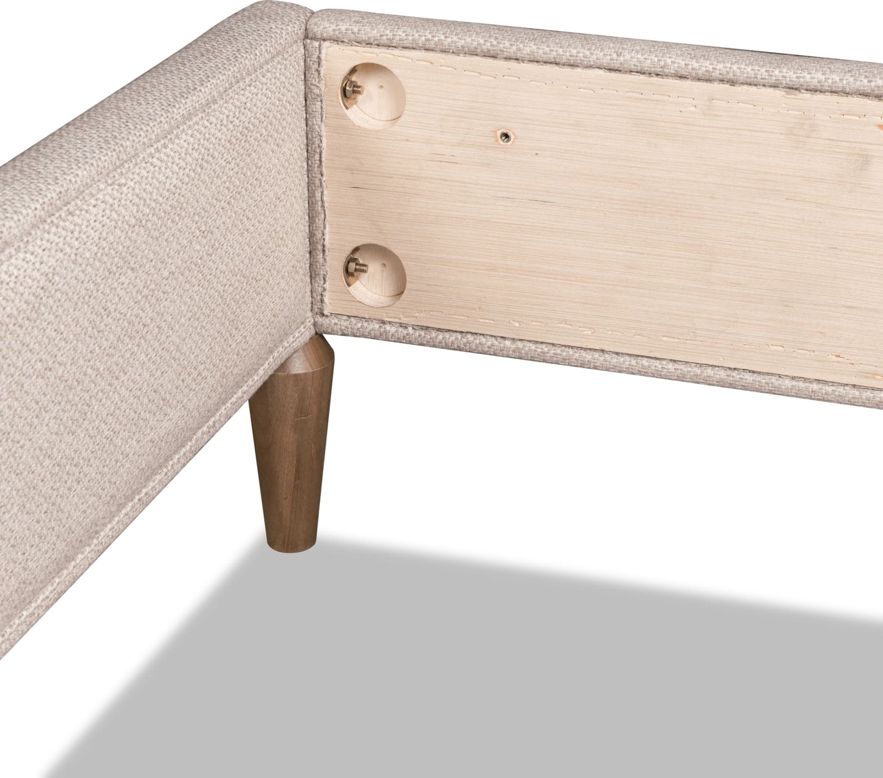 Langley Honey Wheat/Autumn Forest Upholstered California King Bed - Ornate Home