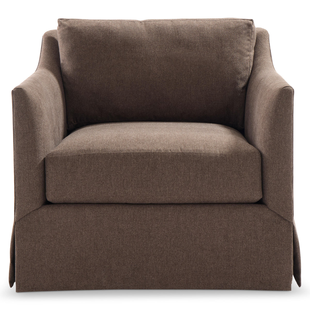 Langley Swivel Chair Without Pillows - Ornate Home
