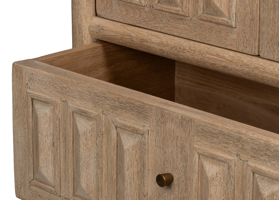 Langley Tan Cabinet - Ornate Home