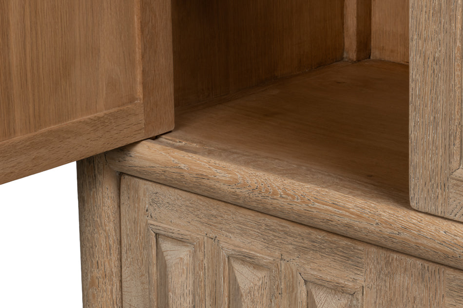 Langley Tan Cabinet - Ornate Home