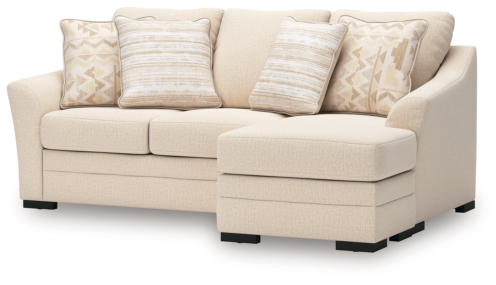 Lango Jute Queen Sofa Chaise Sleeper (Online Special Price) - Ornate Home