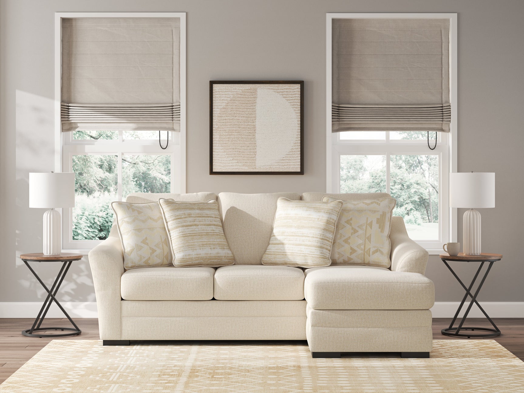 Lango Jute Sofa Chaise and Chair (Online Special Price) - Ornate Home
