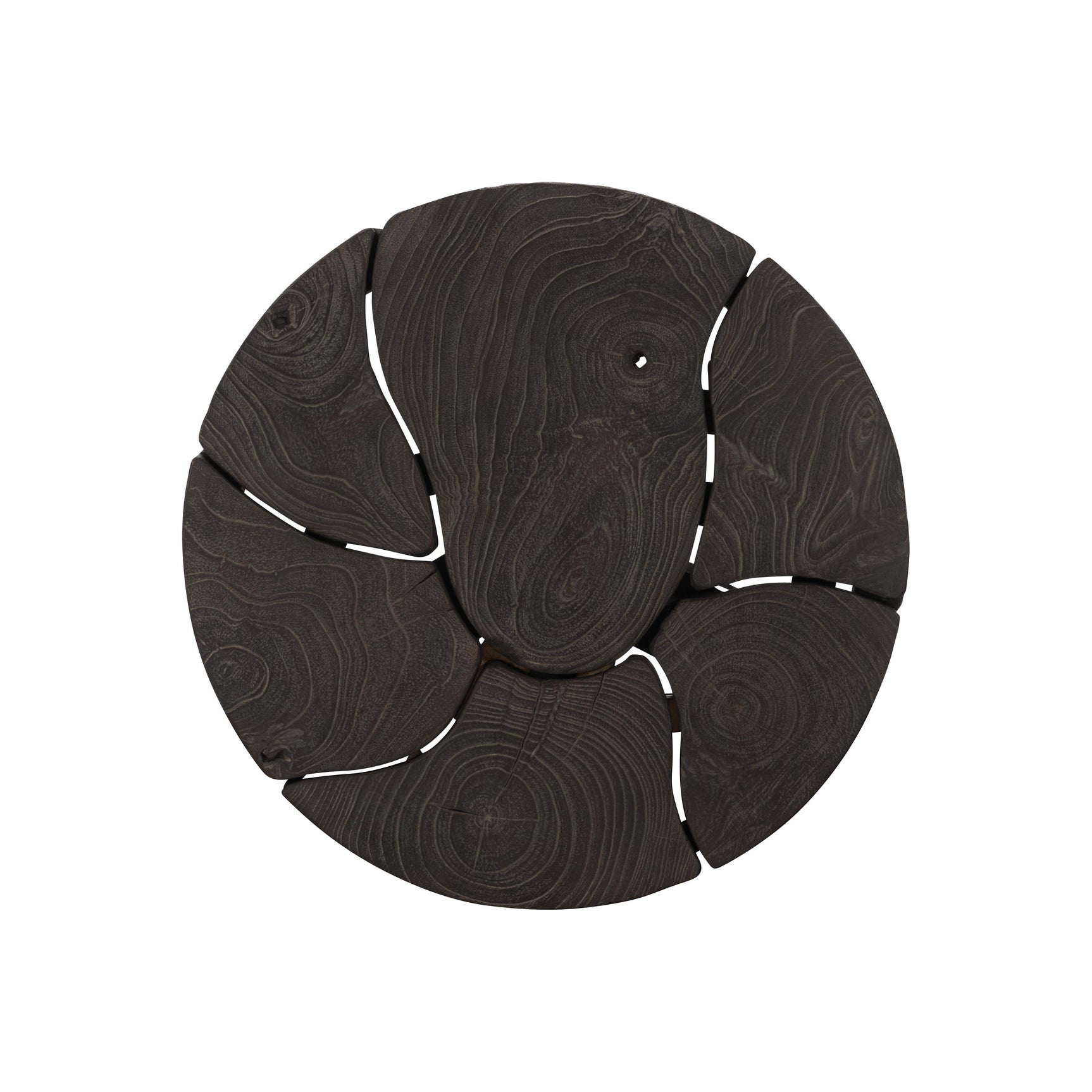 Lanita Smoked Truffle Accent Table - Ornate Home