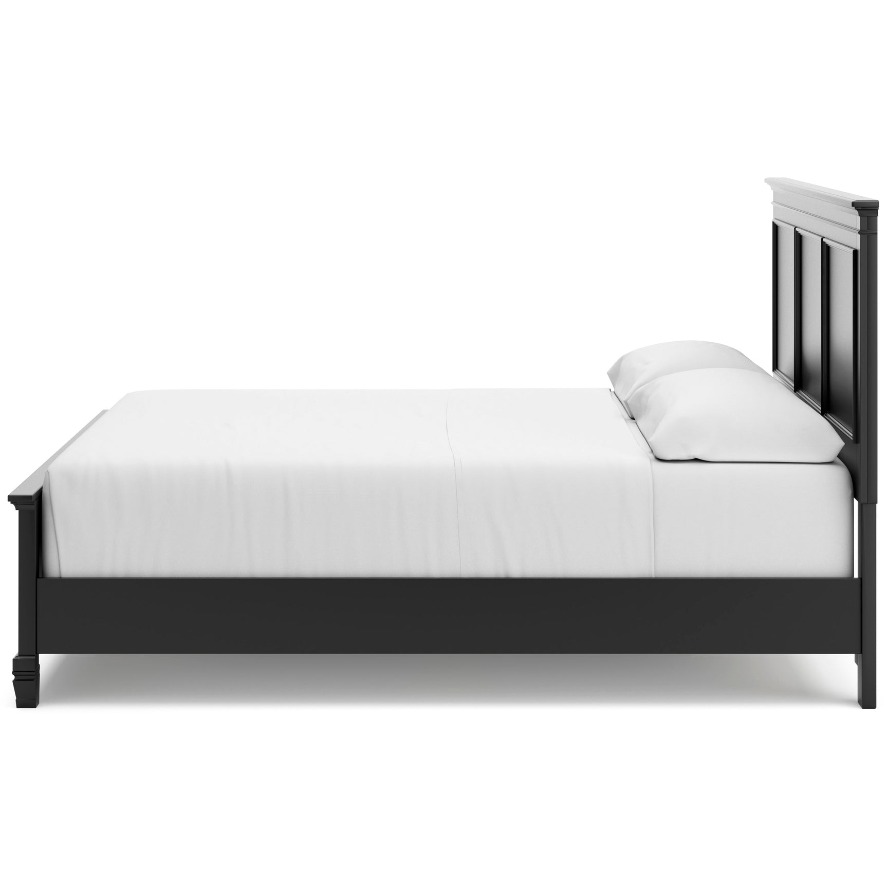 Lanolee Black California King Panel 6-Piece Bedroom Set w/ 2 Nightstands (Online Special Price) - Ornate Home
