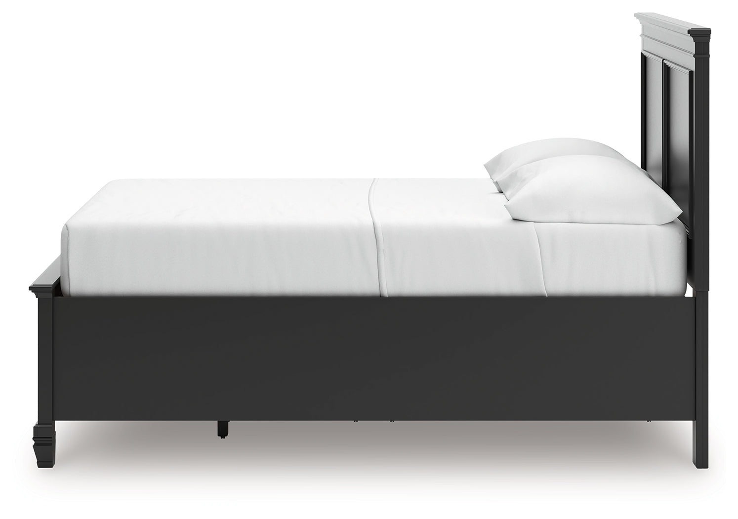 Lanolee Black Full Panel Storage Bed (Online Special Price) - Ornate Home