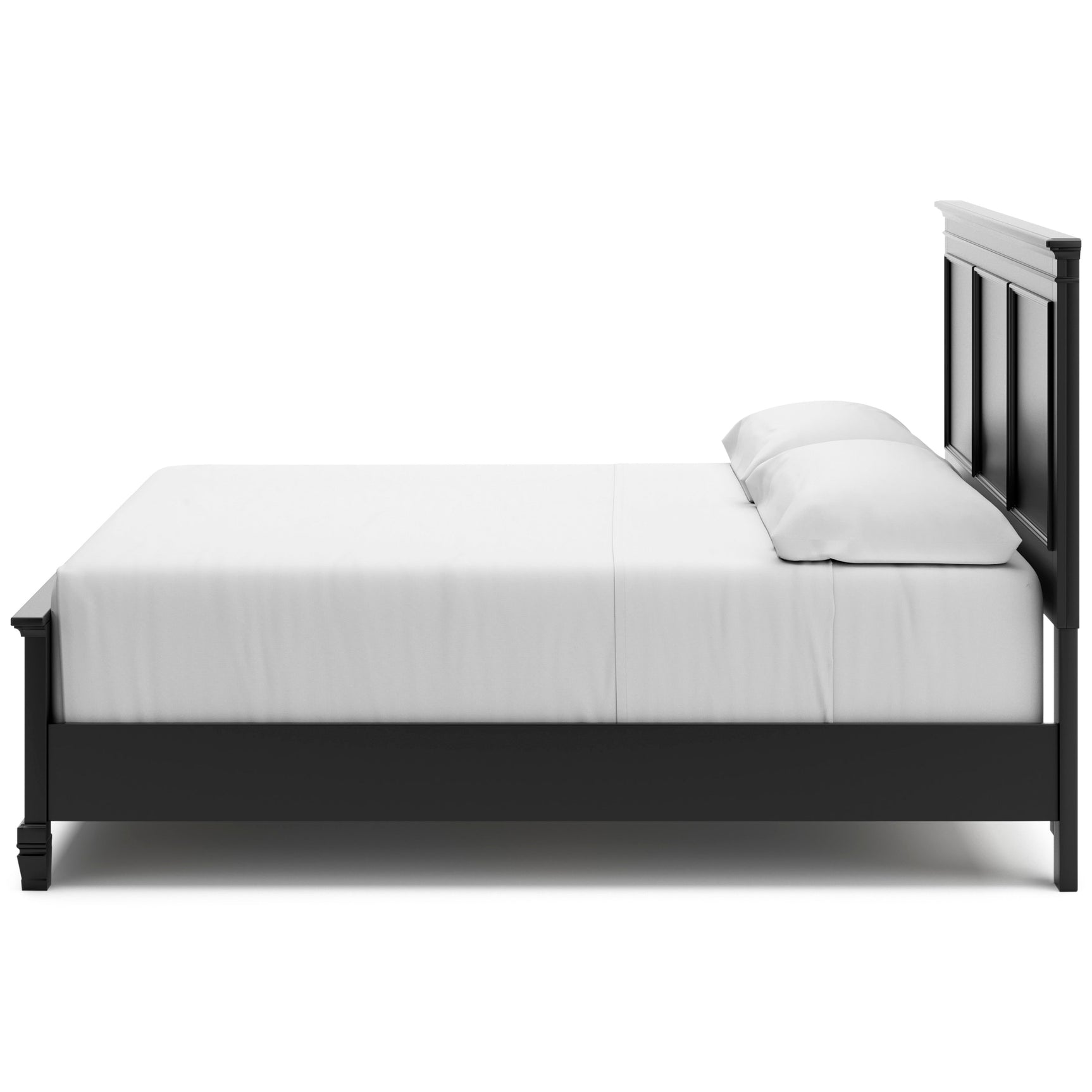 Lanolee Black King Panel 5-Piece Bedroom Set (Online Special Price) - Ornate Home