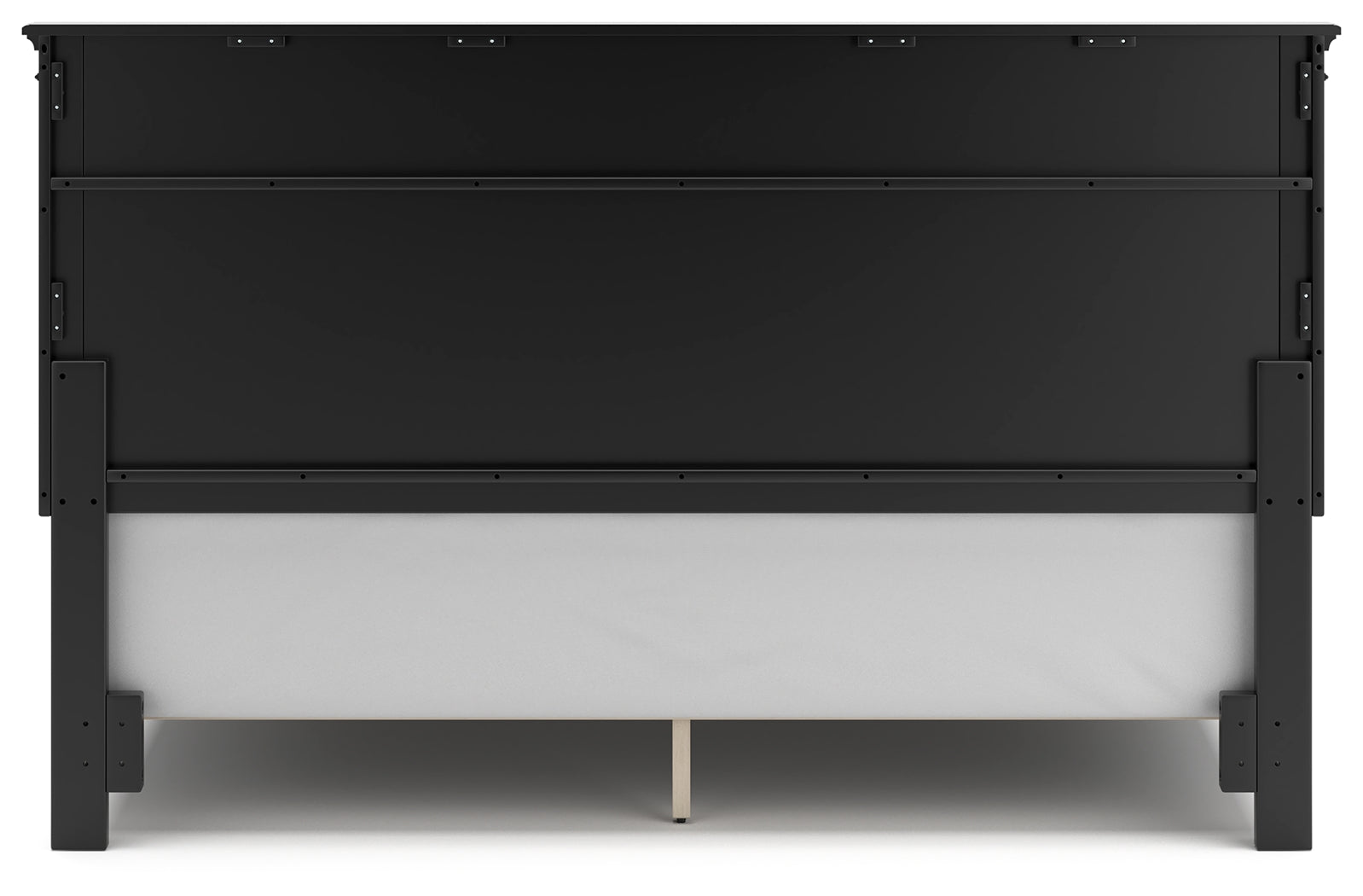 Lanolee Black King Panel Bed (Online Special Price) - Ornate Home