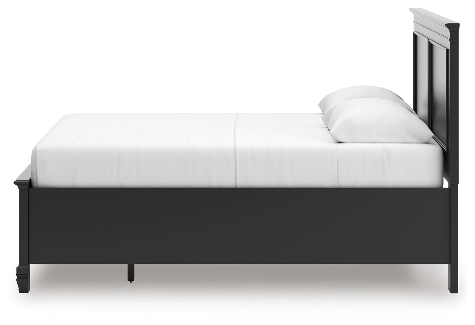 Lanolee Black Queen Panel Storage Bed (Online Special Price) - Ornate Home