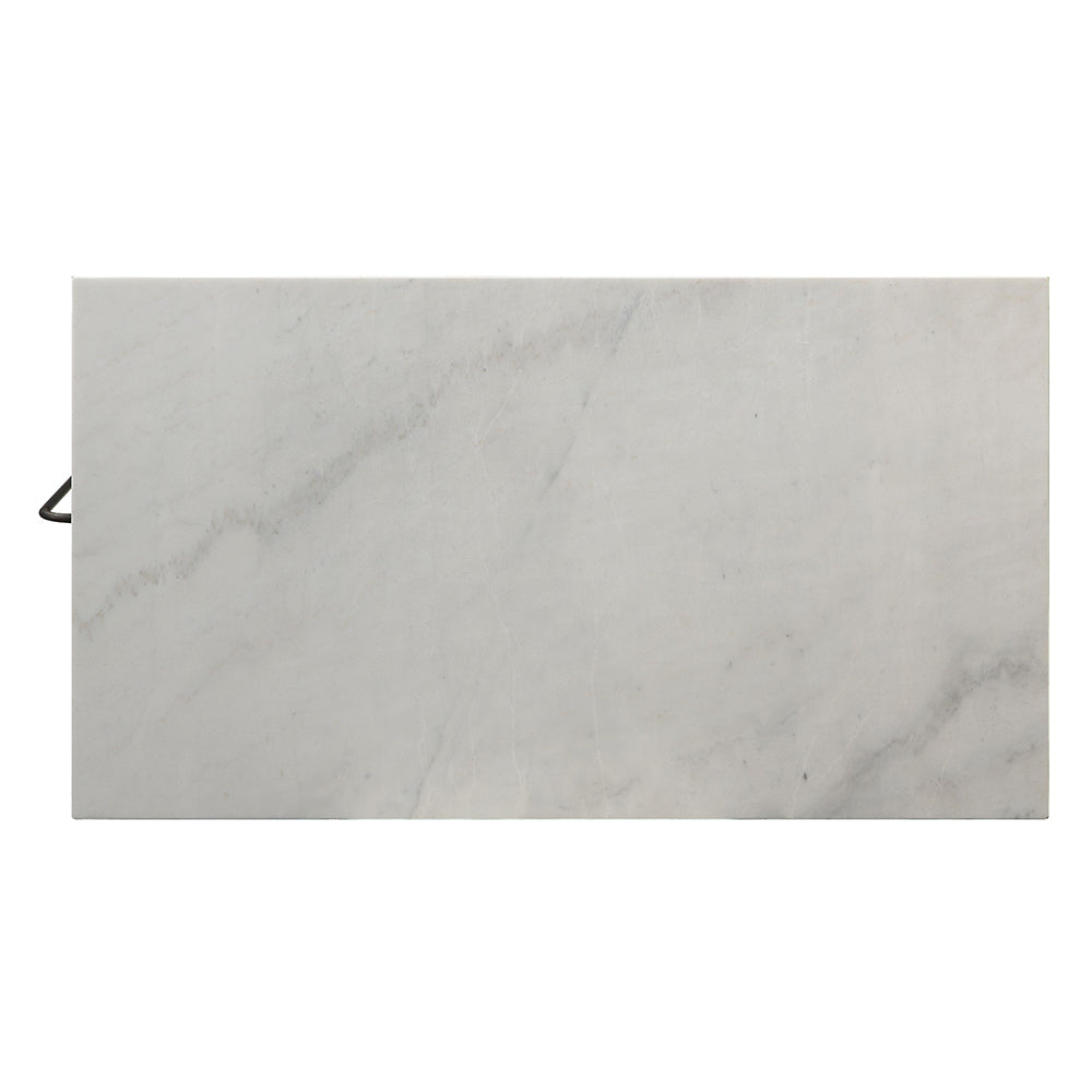 Lanzo Marble & Antique Pewter Kitchen Island (Counter) - Ornate Home