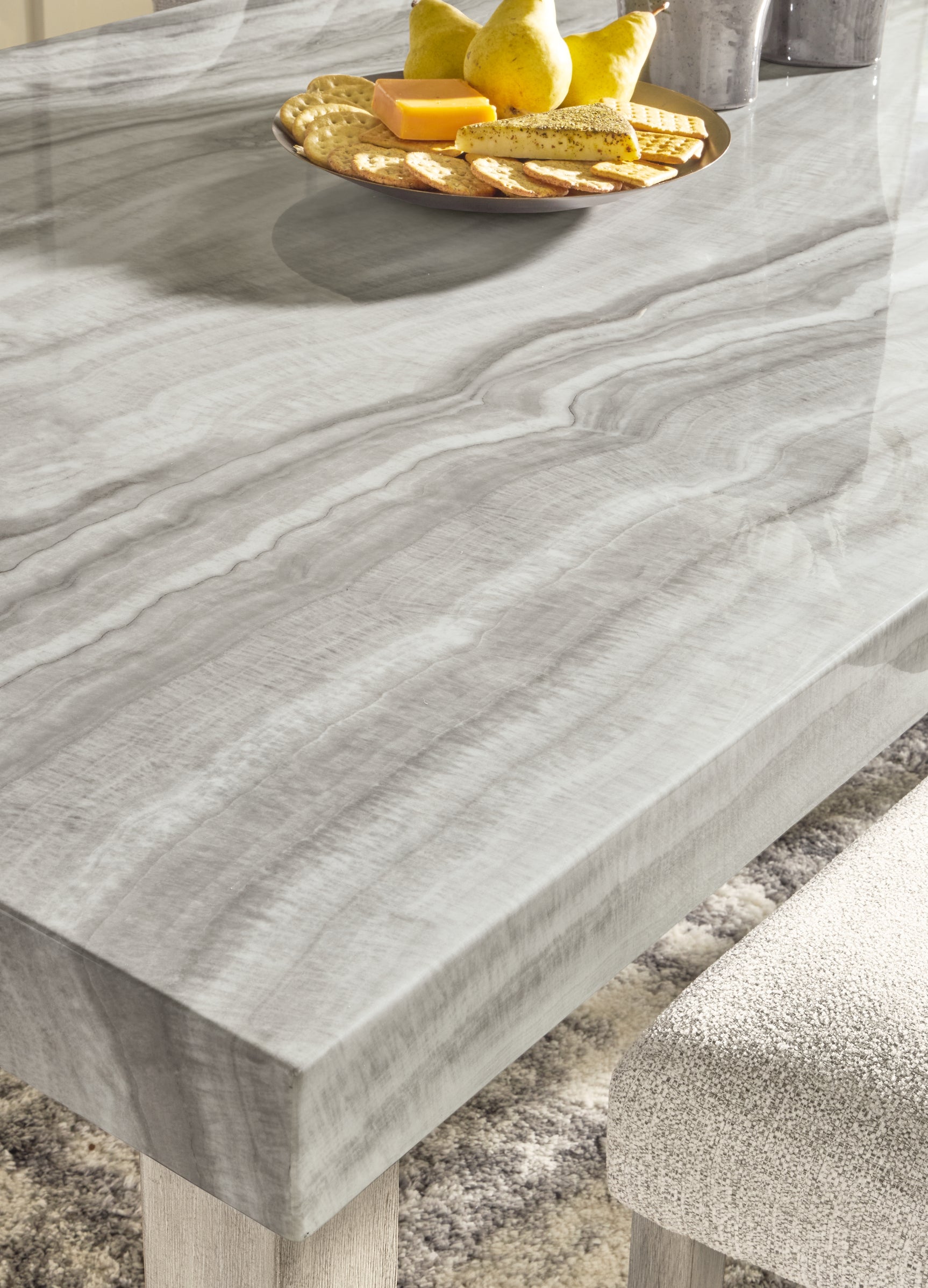 Larawyn Bisque Dining Table - Ornate Home
