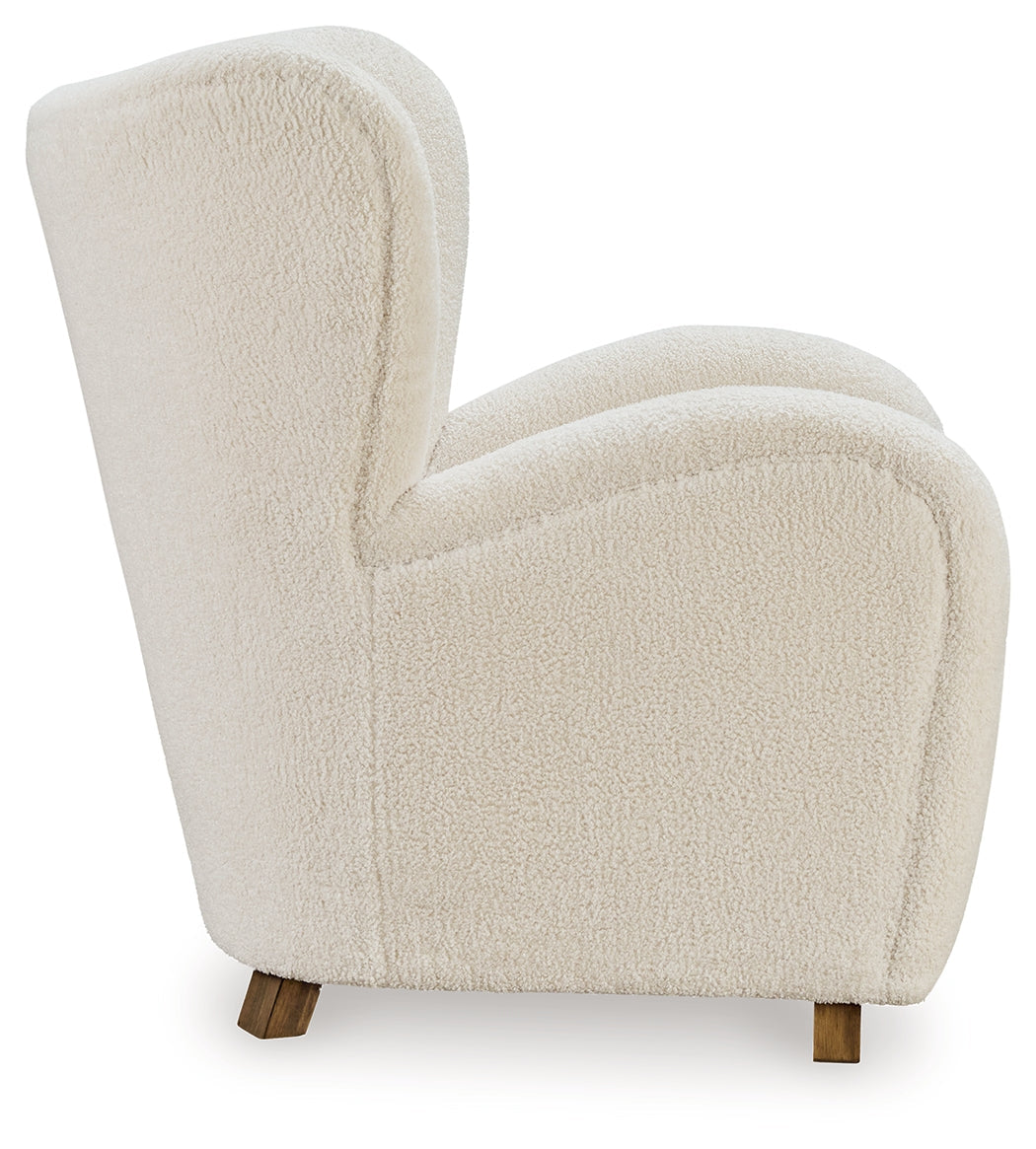 Larbell Ecru Accent Chair (Online Special Price) - Ornate Home