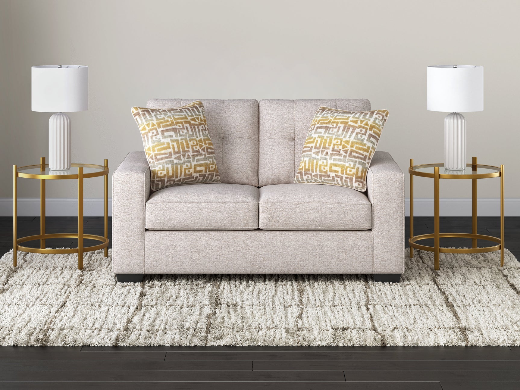 Larimer Stone Sofa and Loveseat (Online Special Price) - Ornate Home