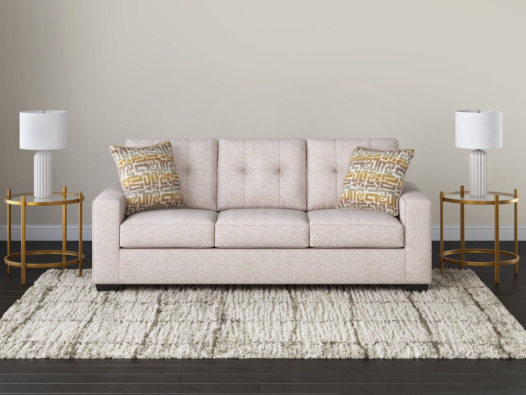 Larimer Stone Sofa and Loveseat (Online Special Price) - Ornate Home