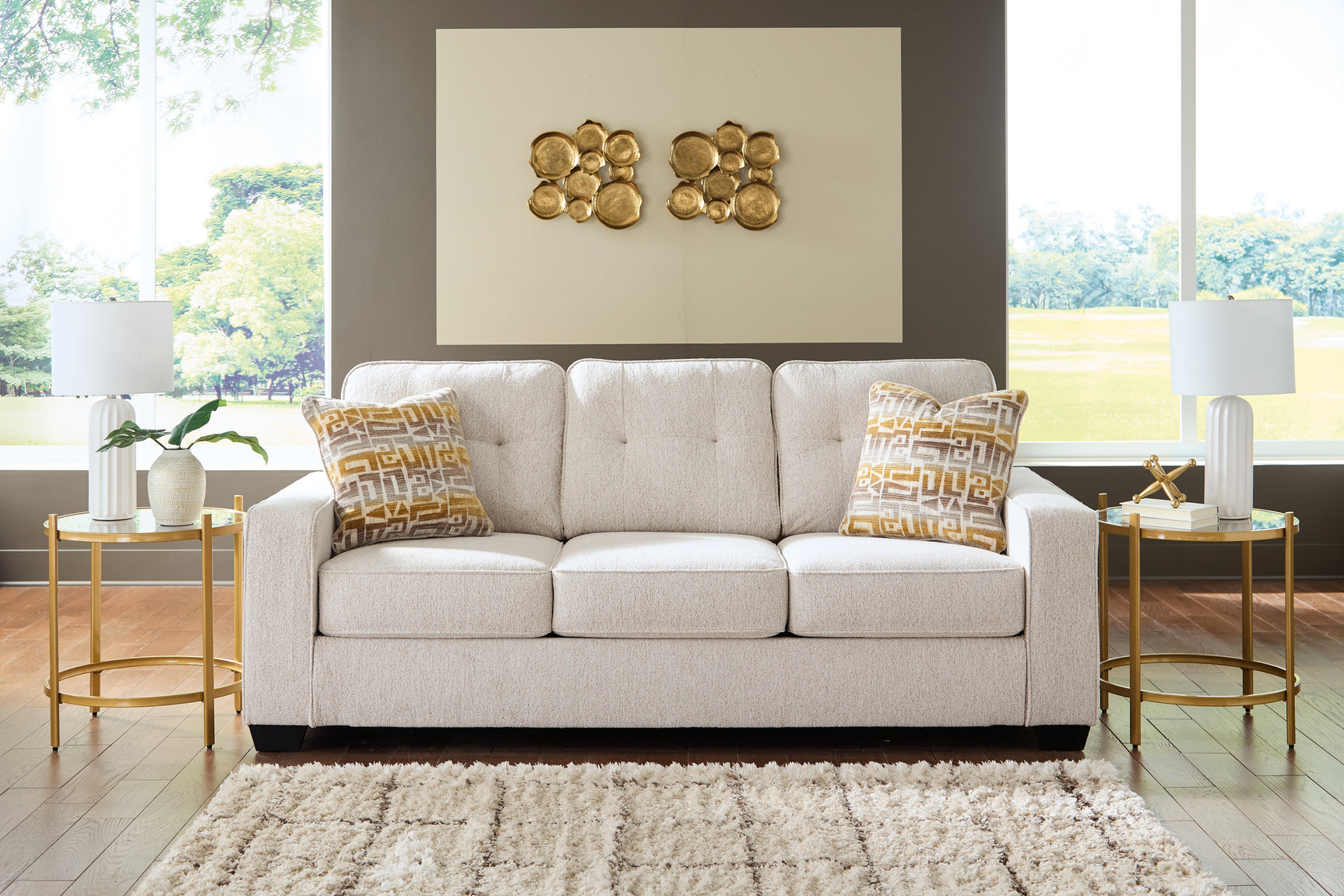 Larimer Stone Sofa and Recliner (Online Special Price) - Ornate Home