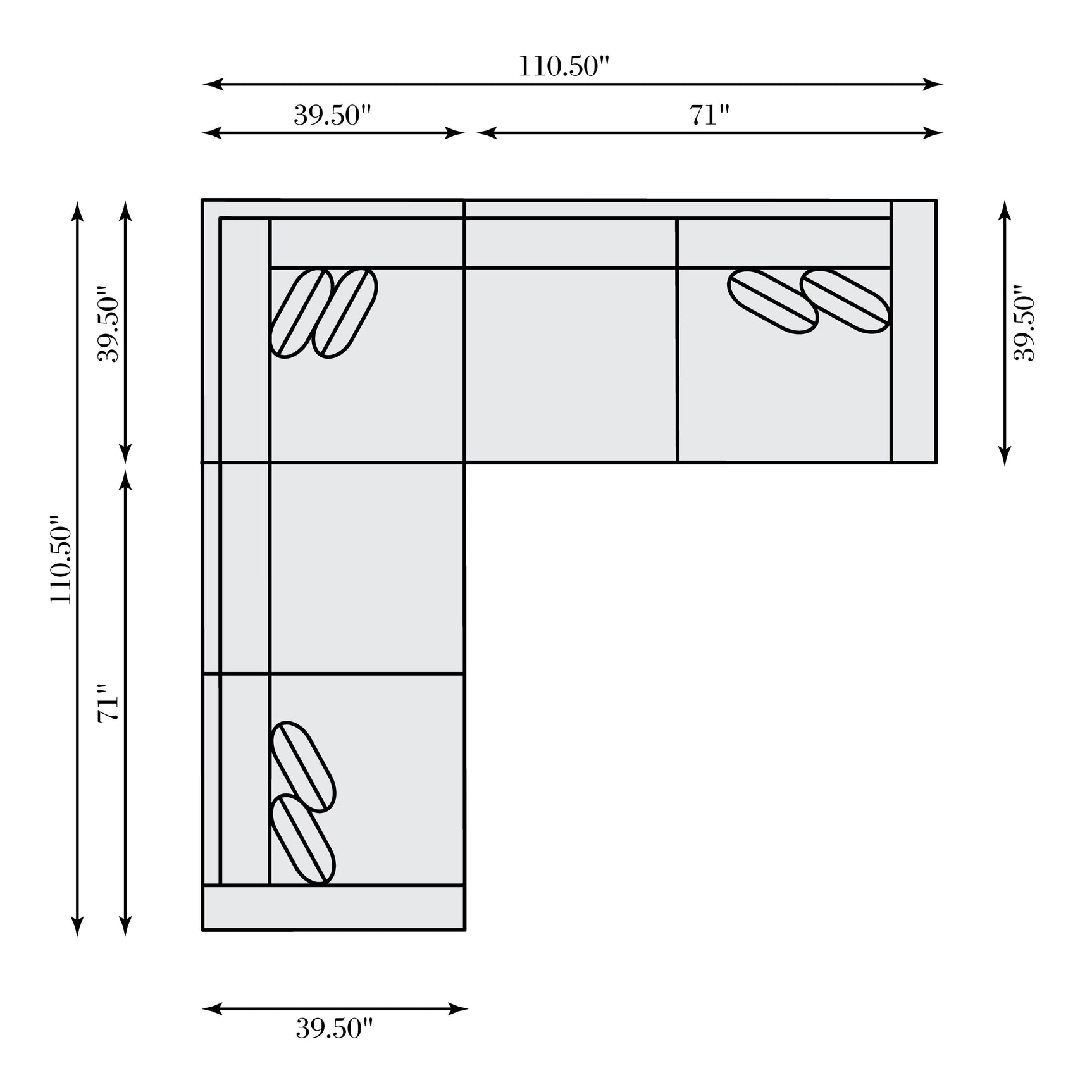 Lars Beige/Tan Leather Sectional (3 Piece) - Ornate Home